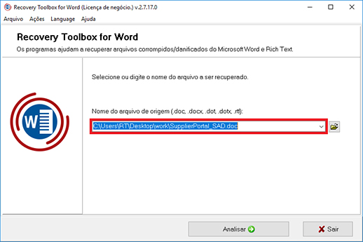 como recuperar arquivo corrompido rtf no windows